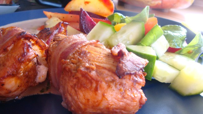 baconlindad kyckling